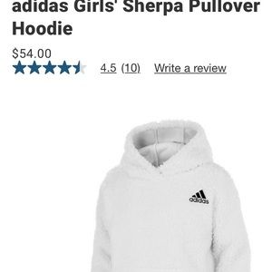 adidas sherpa pullover hoodie